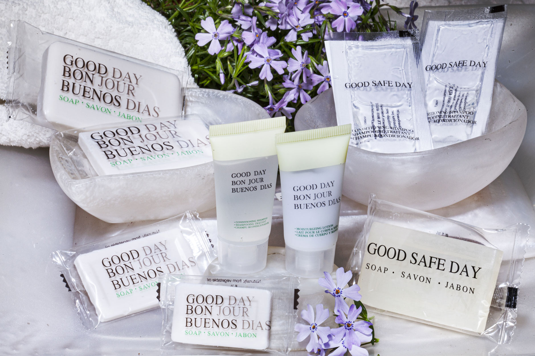 Hotel Amenities soaps and liquids image